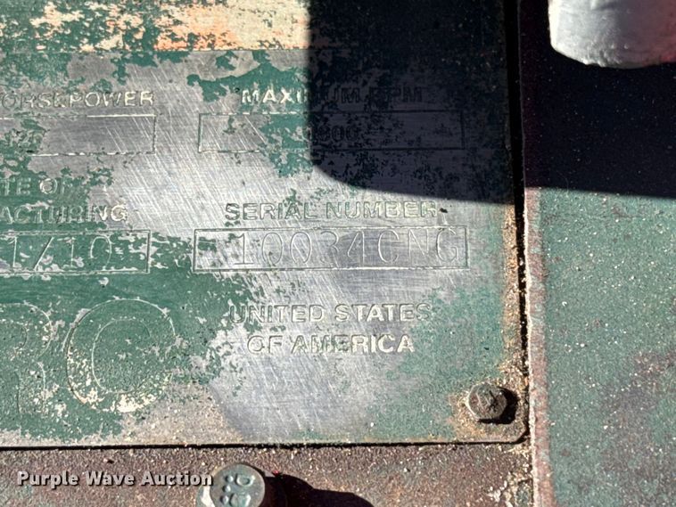 image for item EU5332 2010 Arrow VCR-2 CNG compressor