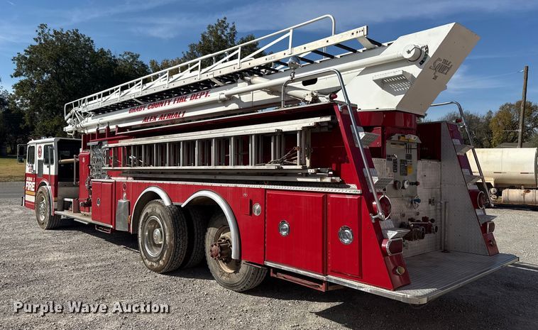 image for item EU5343 1977 Gruman ladder fire truck