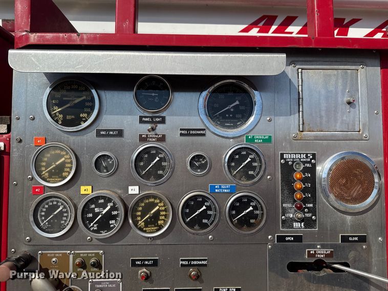 image for item EU5343 1977 Gruman ladder fire truck