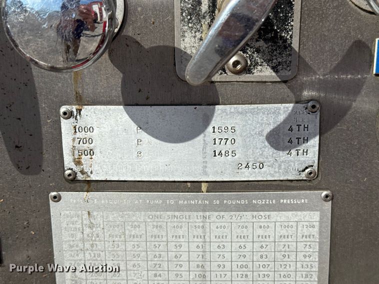 image for item EU5343 1977 Gruman ladder fire truck