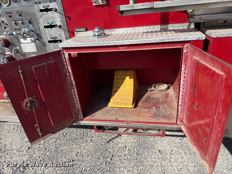 image for item EU5343 1977 Gruman ladder fire truck