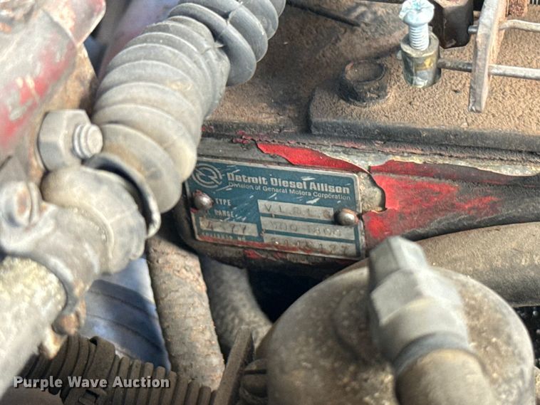 image for item EU5343 1977 Gruman ladder fire truck