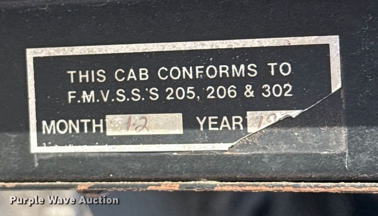 image for item EU5343 1977 Gruman ladder fire truck