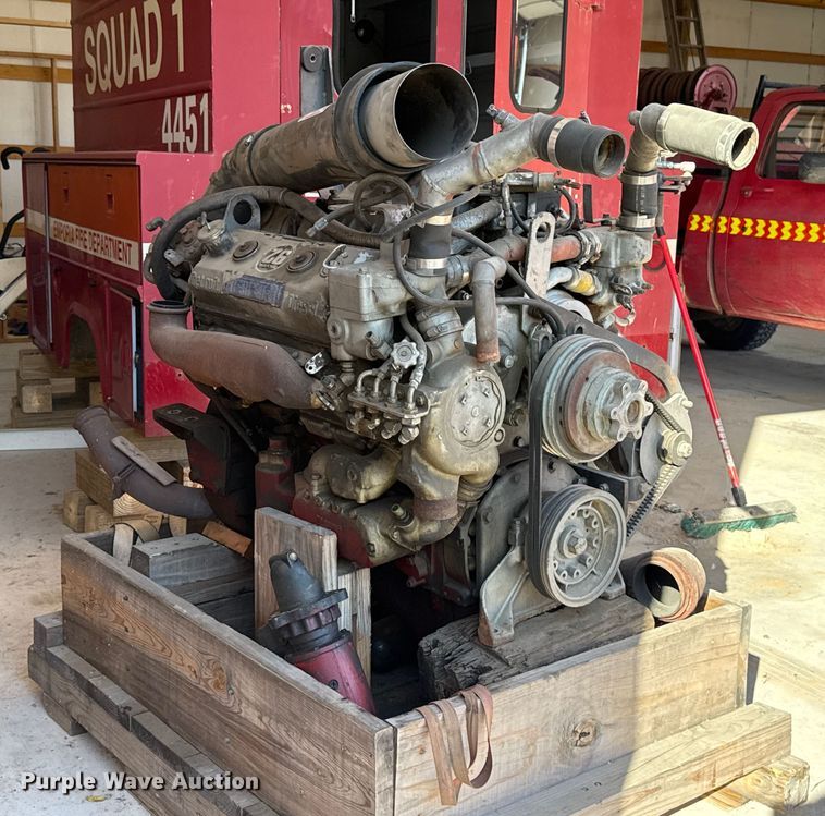 image for item EU5359 1984 Detroit Diesel 6V-92TA engine