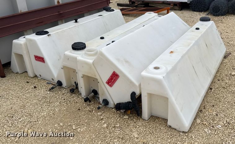 image for item EU6241 (6) Monroe salt brine saddle tanks