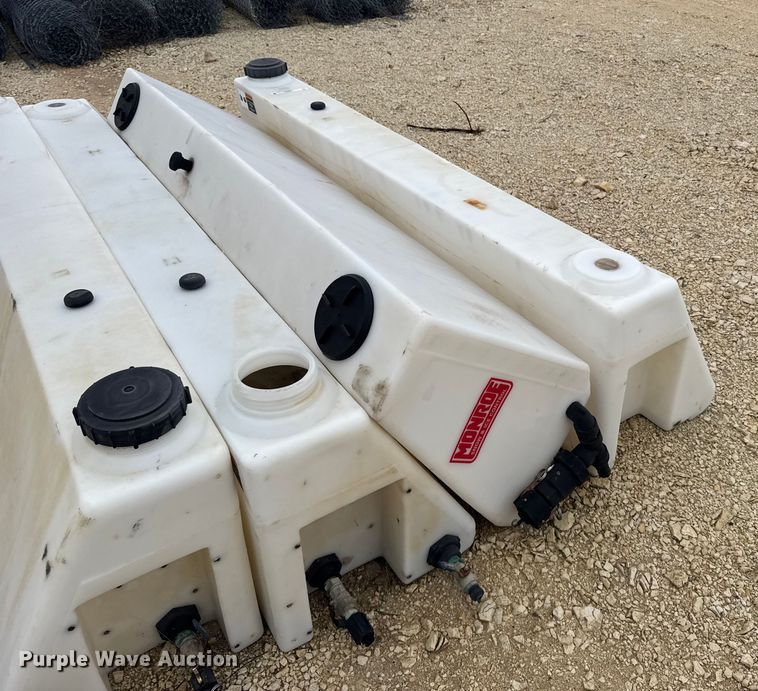image for item EU6241 (6) Monroe salt brine saddle tanks