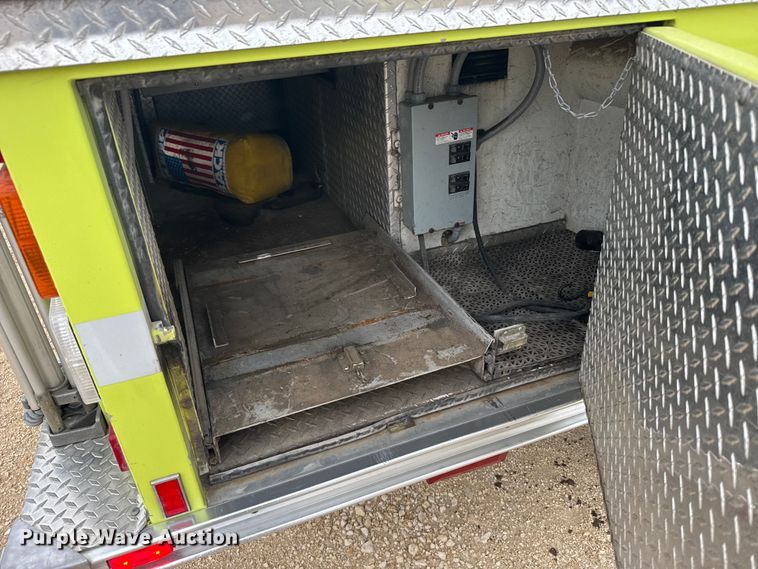 image for item EU6249 2002 GMC C8500 fire truck