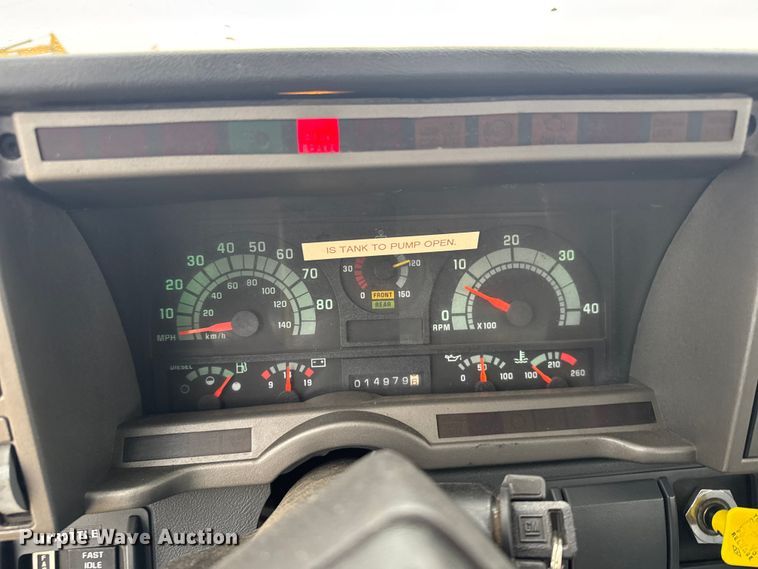 image for item EU6249 2002 GMC C8500 fire truck