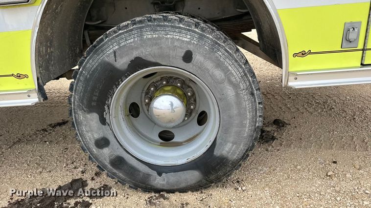 image for item EU6249 2002 GMC C8500 fire truck