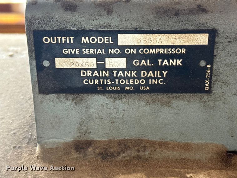 image for item EU6252 Air compressor and welder