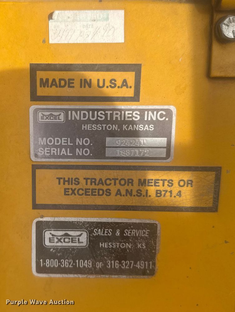 image for item EU6295 Hustler 340 lawn mower