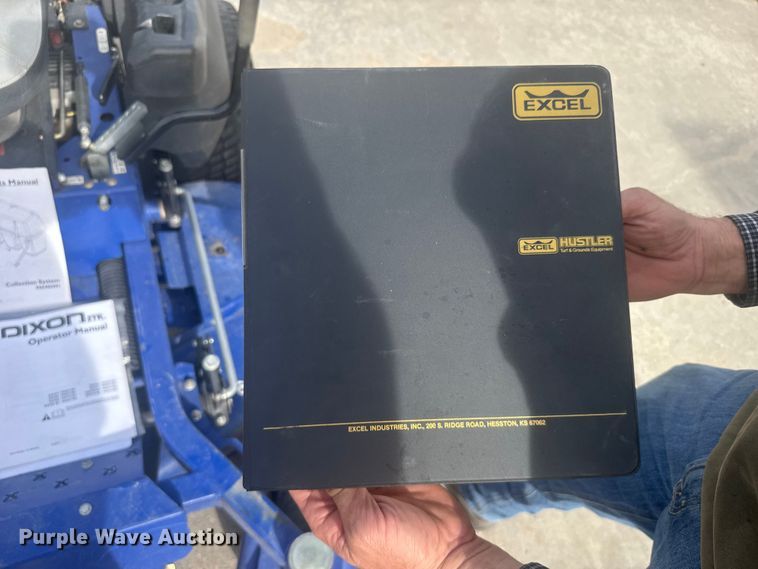 image for item EU6295 Hustler 340 lawn mower