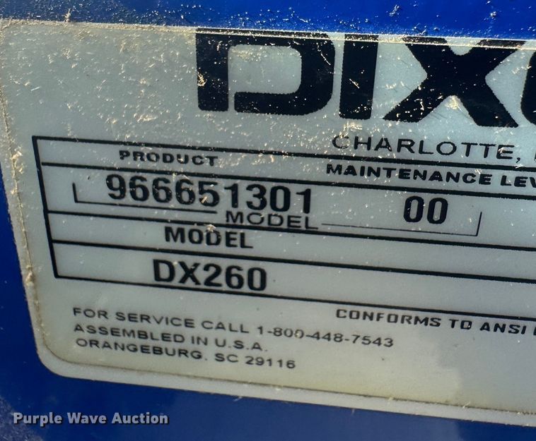 image for item EU6296 Dixon DX200 ZTR lawn mower