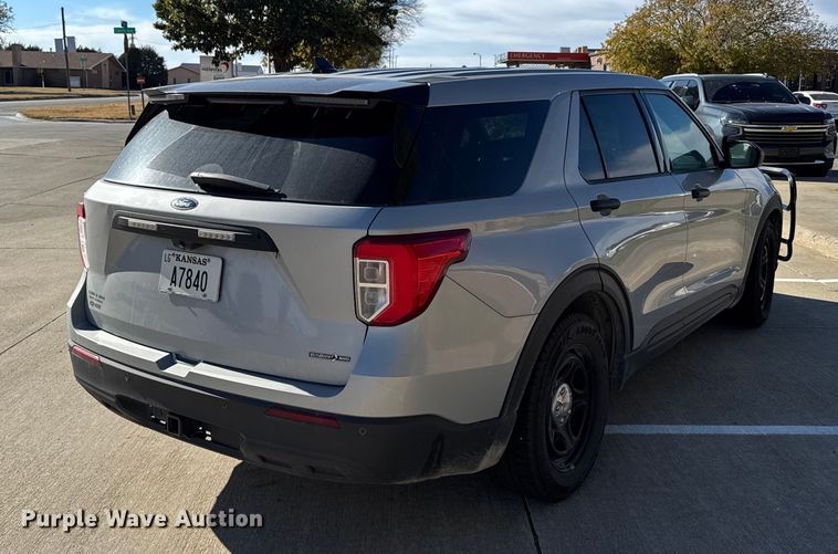 image for item EU6298 2020 Ford Explorer Police Interceptor SUV