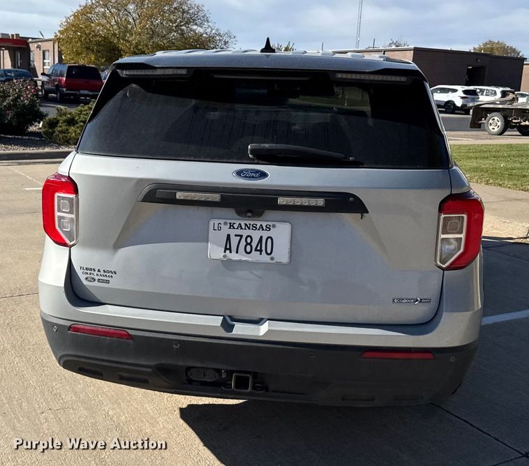 image for item EU6298 2020 Ford Explorer Police Interceptor SUV