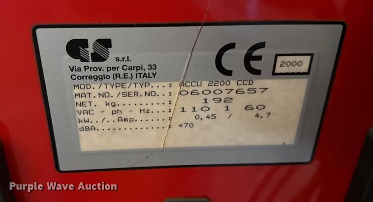 image for item EU6299 Accu-turn ACCU 2200 CCD alignment machine