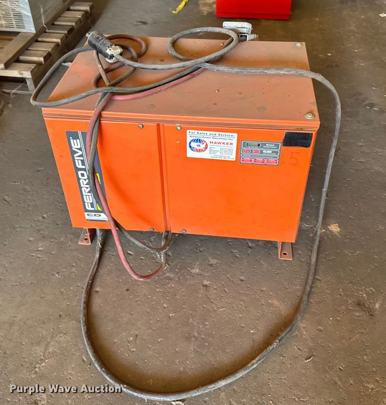 image for item EU6300 C&D Charter Power Systems FR18HK640S forklift charger 