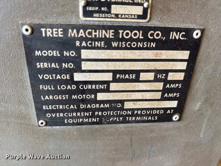 image for item EU6302 Tree Journeyman 325 milling machine