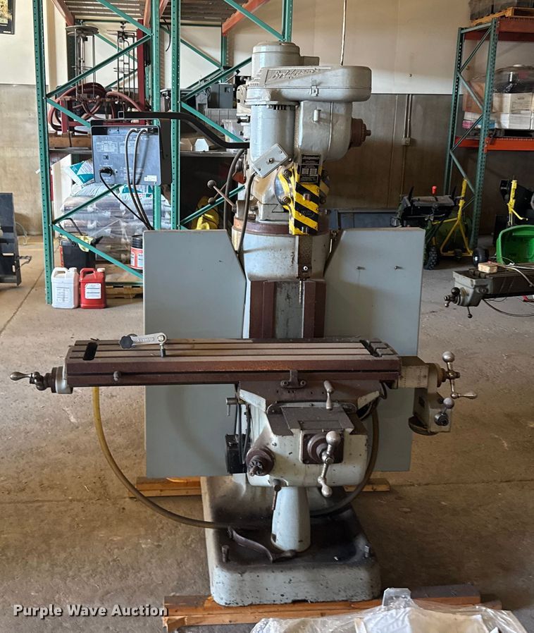 image for item EU6303 (2) Bridgeport milling machines 