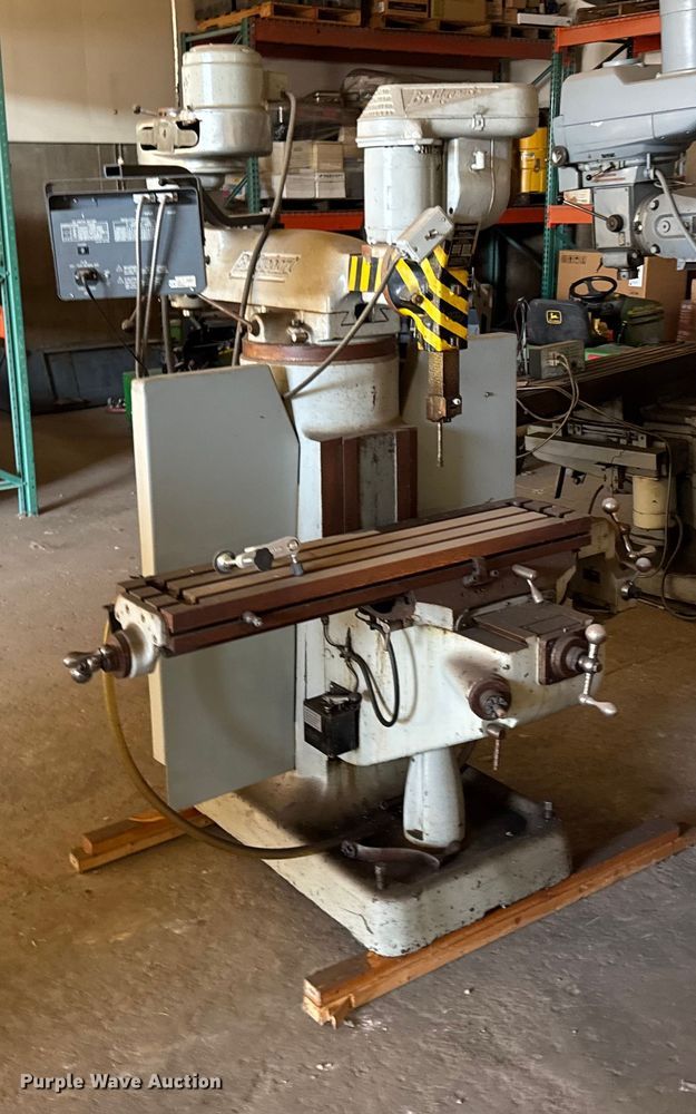 image for item EU6303 (2) Bridgeport milling machines 