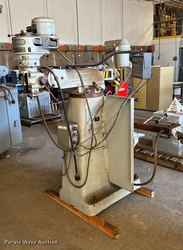 image for item EU6303 (2) Bridgeport milling machines 