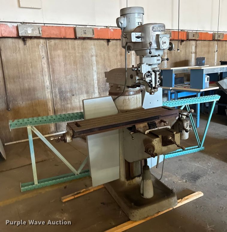 image for item EU6303 (2) Bridgeport milling machines 