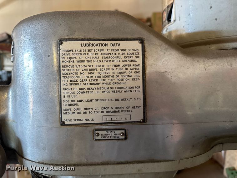 image for item EU6303 (2) Bridgeport milling machines 