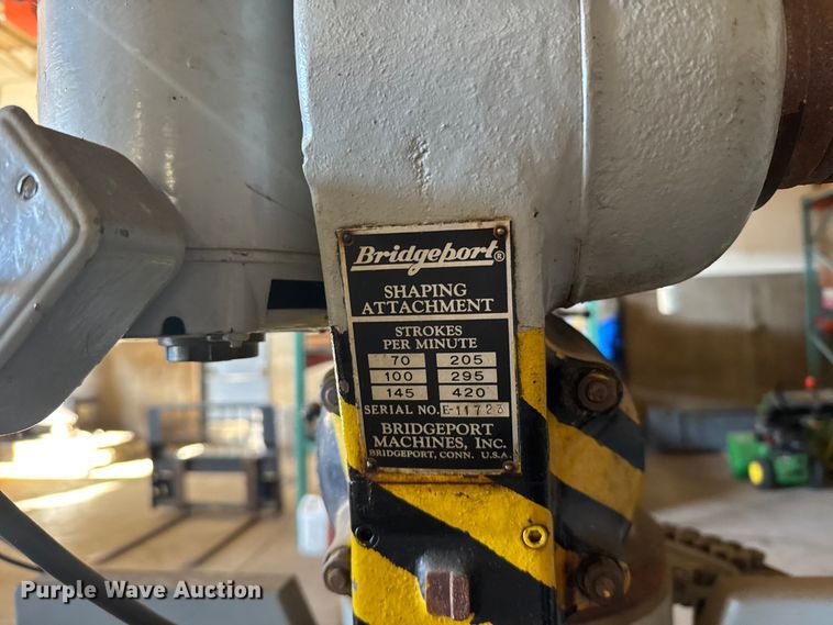 image for item EU6303 (2) Bridgeport milling machines 