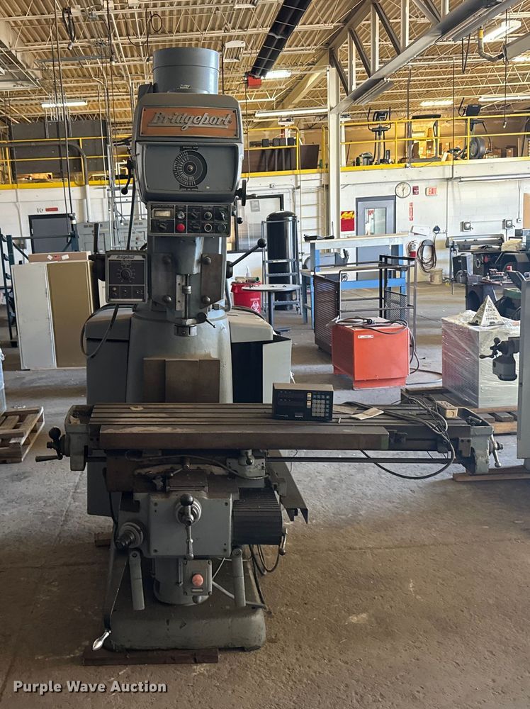 image for item EU6304 Bridgeport Series ll milling machine