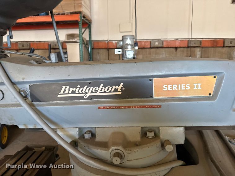 image for item EU6304 Bridgeport Series ll milling machine