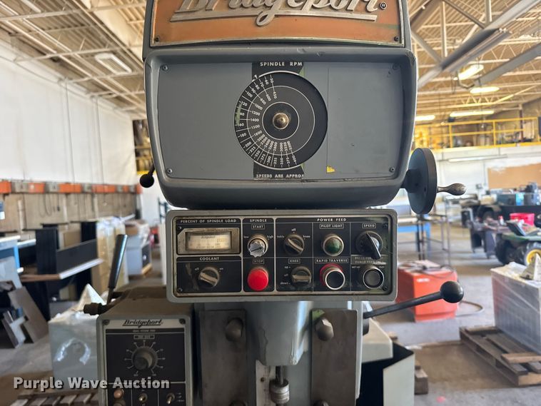 image for item EU6304 Bridgeport Series ll milling machine