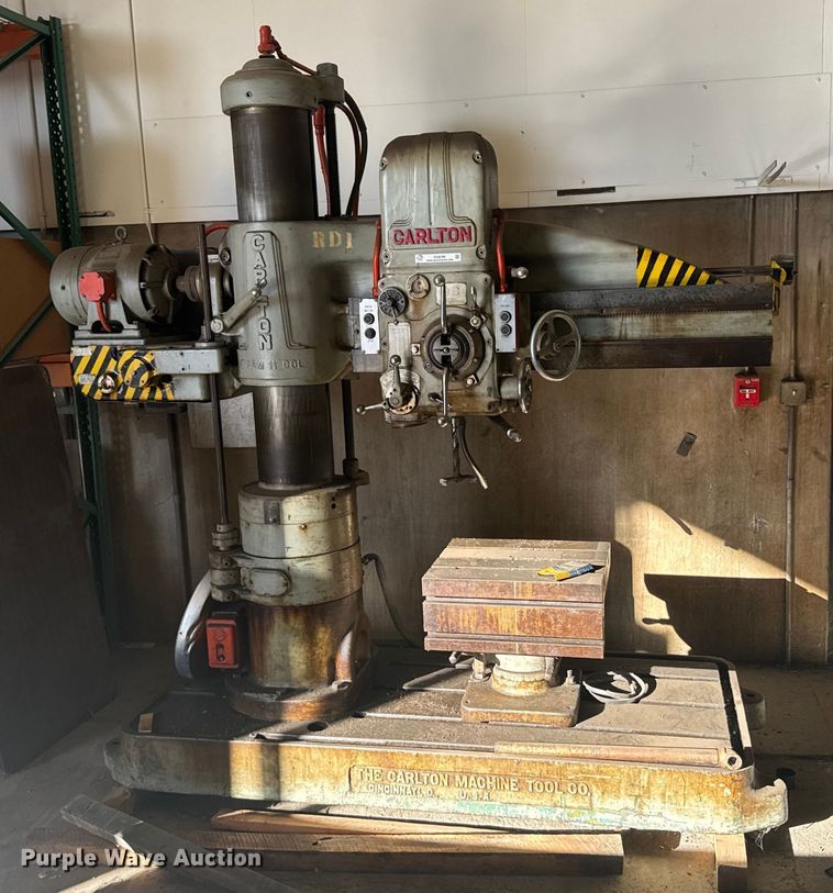 image for item EU6306 Carlton radial arm drill