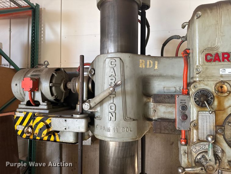 image for item EU6306 Carlton radial arm drill