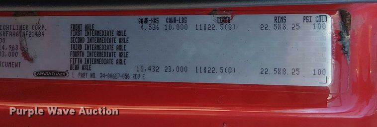 image for item EV5422 2000 Freightliner FL70 oil distributor truck