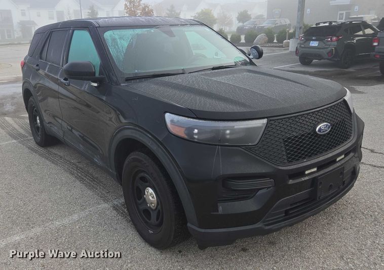 image for item EV5451 2021 Ford Explorer Police interceptor SUV