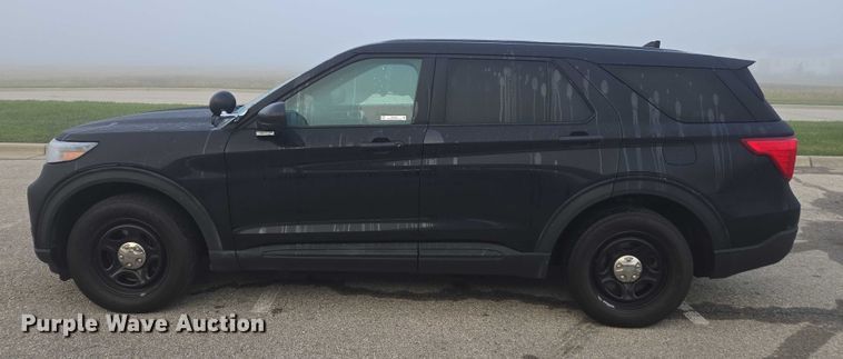 image for item EV5451 2021 Ford Explorer Police interceptor SUV