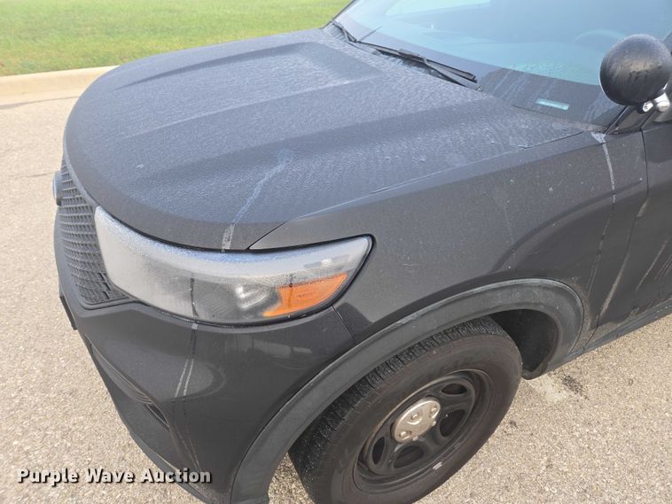 image for item EV5451 2021 Ford Explorer Police interceptor SUV