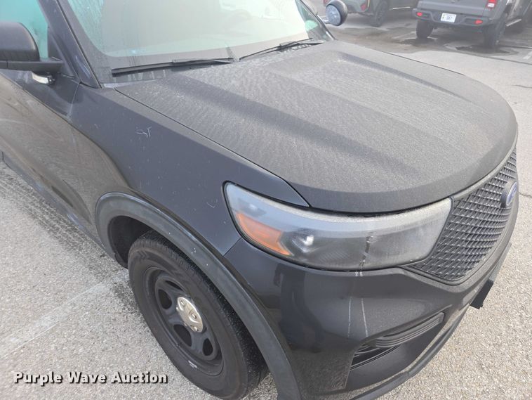 image for item EV5451 2021 Ford Explorer Police interceptor SUV