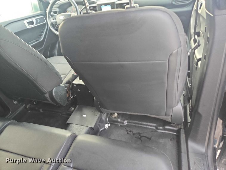 image for item EV5451 2021 Ford Explorer Police interceptor SUV