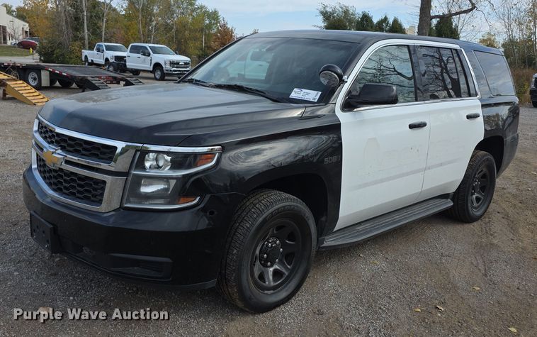 image for item FI0539 2018 Chevrolet Tahoe Police SUV