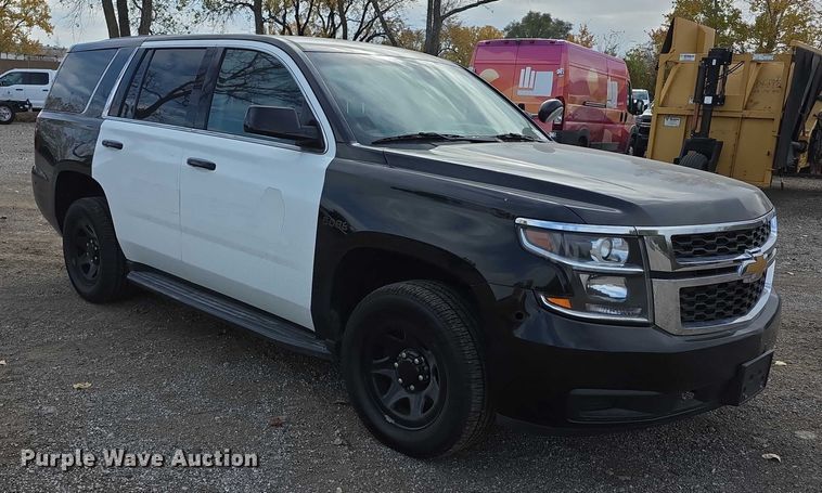 image for item FI0539 2018 Chevrolet Tahoe Police SUV