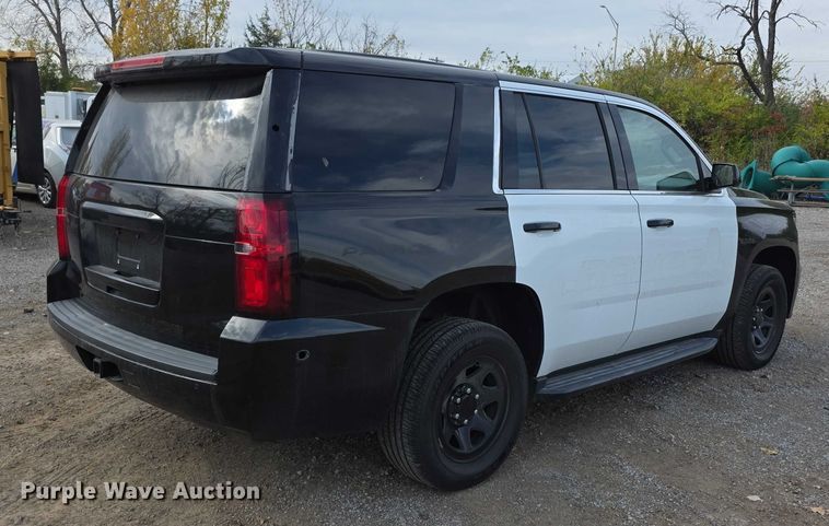 image for item FI0539 2018 Chevrolet Tahoe Police SUV