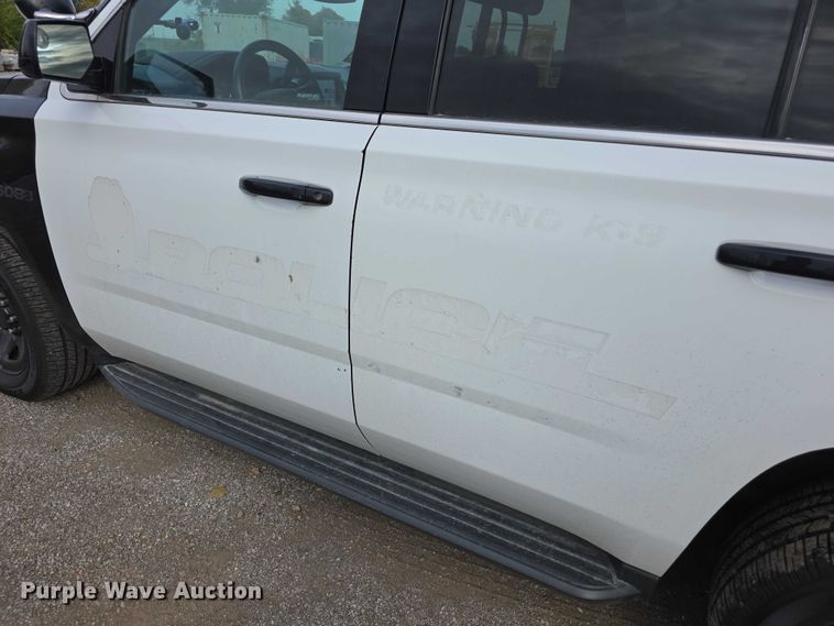 image for item FI0539 2018 Chevrolet Tahoe Police SUV