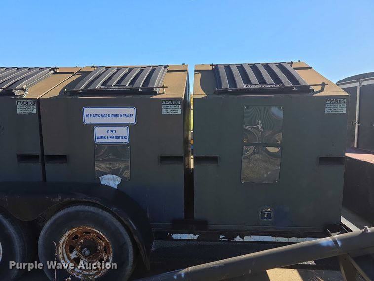 image for item FI0605 2002 Pro-tainer recycle trailer