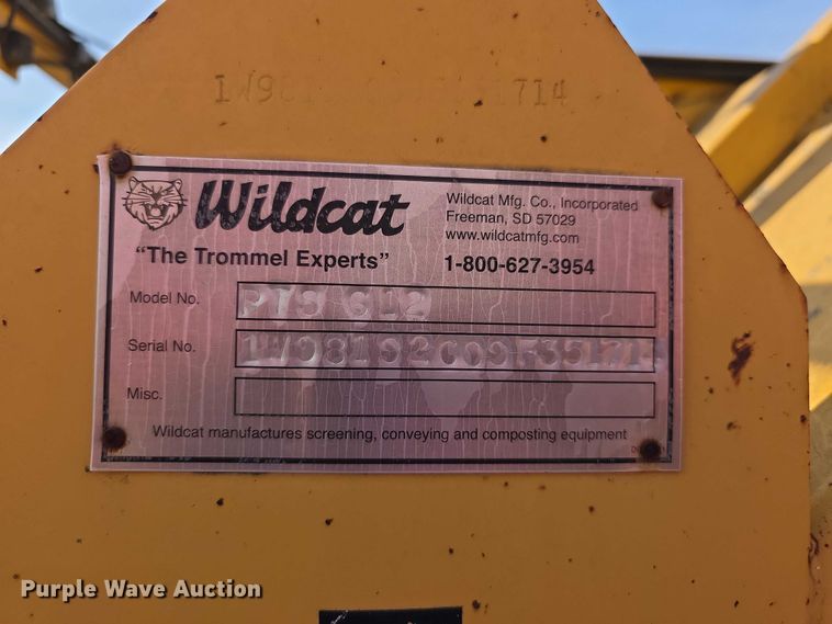 image for item FI0618 Wildcat PTS612 compost turner