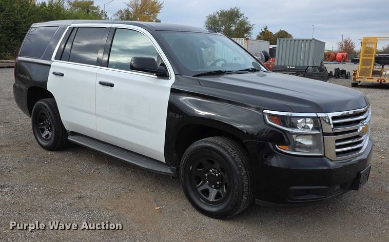 image for item FI0622 2020 Chevrolet Tahoe Police SUV