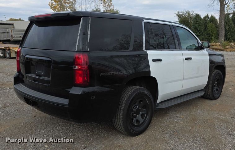 image for item FI0622 2020 Chevrolet Tahoe Police SUV