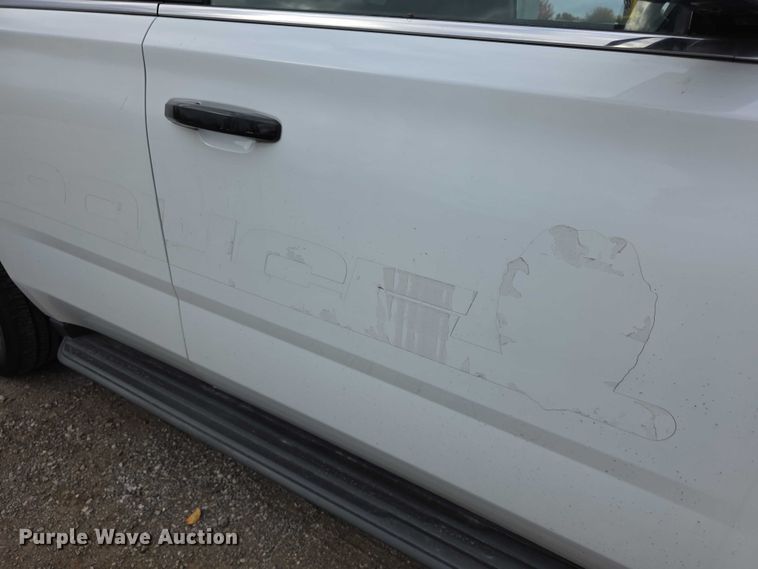 image for item FI0622 2020 Chevrolet Tahoe Police SUV