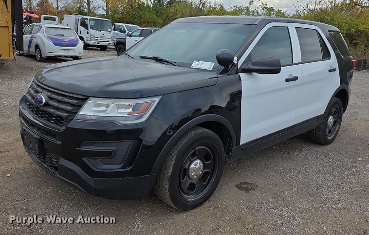 image for item FI0623 2016 Ford Explorer Police Interceptor SUV