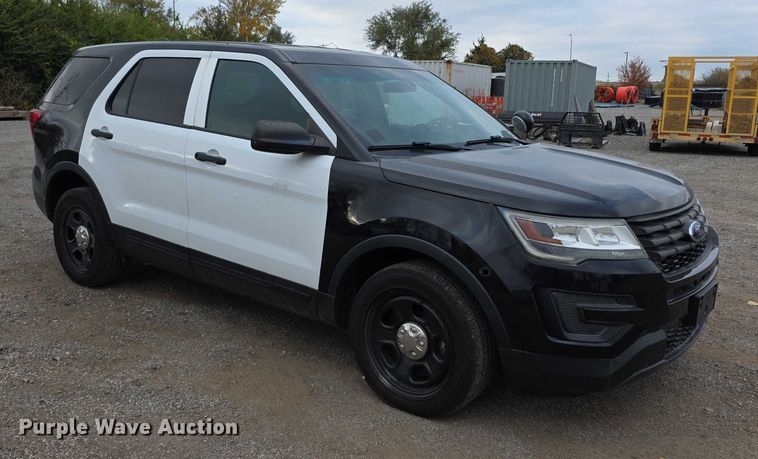 image for item FI0623 2016 Ford Explorer Police Interceptor SUV